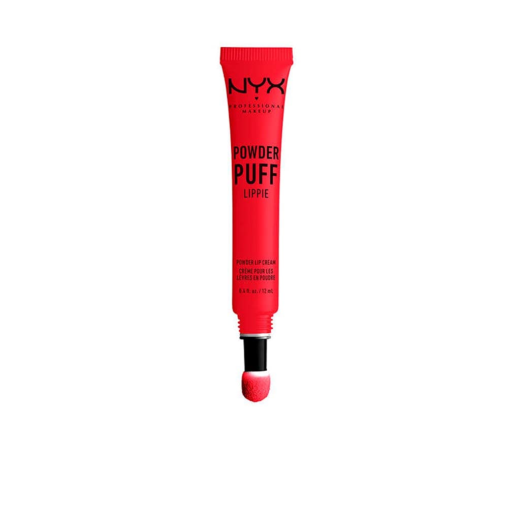 NYX PROFESSIONAL MAKEUP Powder Puff Lippie Lip Cream, Liquid Lipstick - Boys Tears (Red) Beauty & Personal Care NYX PROFESSIONAL MAKEUP