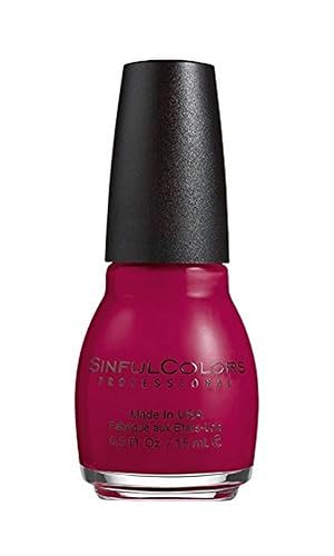 Sinful Berry Charm Nail P Size .50 O Sinful Colors Berry Charm Nail Polish .50 Oz Beauty & Personal Care REVLON