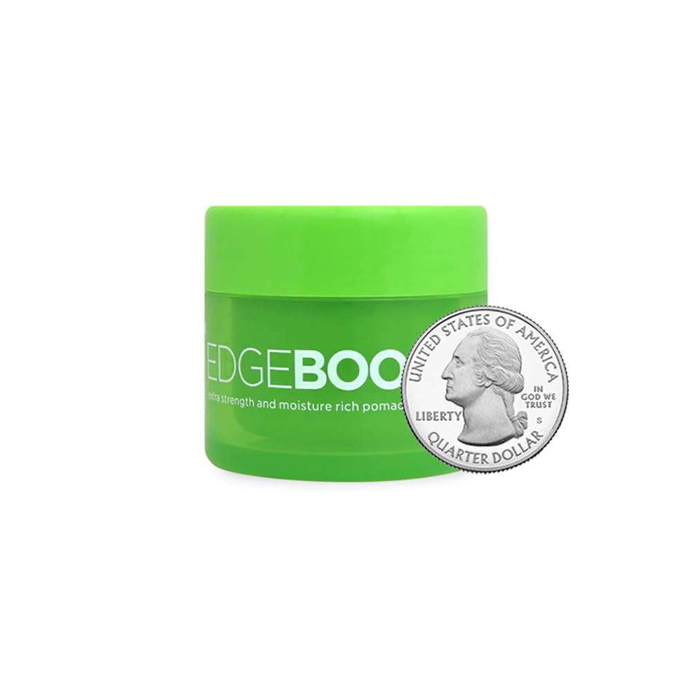 Style Factor Edge Booster Extra Strength and Moisture Rich Pomade 0.85oz Mini Travel Size (0.85oz, Pack of 1, Emerald) Beauty & Personal Care Style Factor