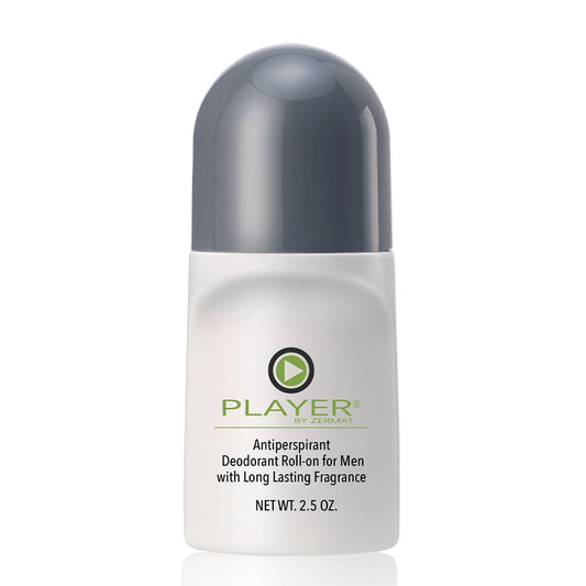 Zermat Player, Roll-On Deodorant, 24 h Antiperspirant, 2.5 Oz. Beauty and Personal Care Zermat