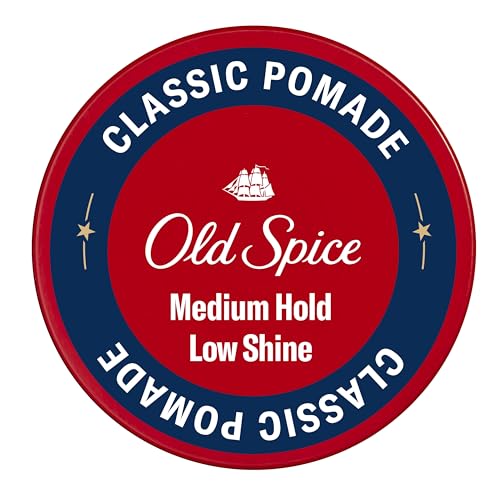 Old Spice Mens Hair Pomade, Medium Hold, Low Shine, Mens Hair Styling, 2.22 oz Beauty & Personal Care Old Spice