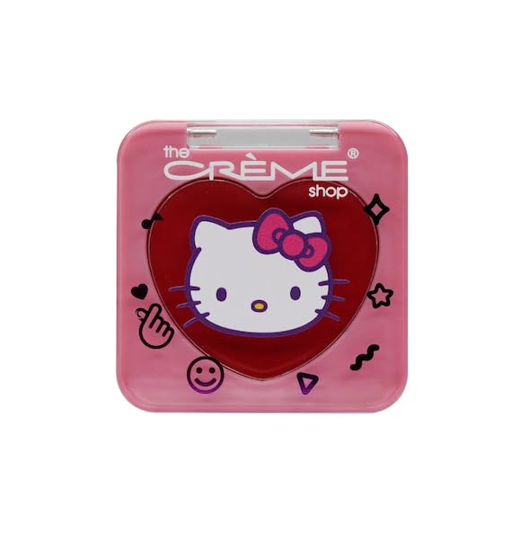 THE CRÈME SHOP X HELLO KITTY(PURPLE) BLUSH BALM - CHEEKY PINKY, 1 Count (Pack of 1) Beauty & Personal Care The Crème Shop