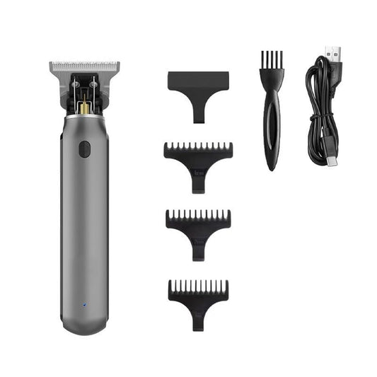 QDKVTNDJZ USB Charging Mini Clippers Men's Beard Trimmer Zero Gapped T-Blade Hair Cutting Machine Cordless Professional with 3 Guide Combs Beauty and Personal Care QDKVTNDJZ
