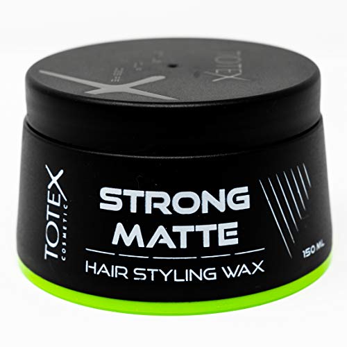 Totex Hair Men Styling Wax - Strong Hold Texture Natural Matte Look Finish - Hair Defining Paste 150 ml Beauty & Personal Care Totex