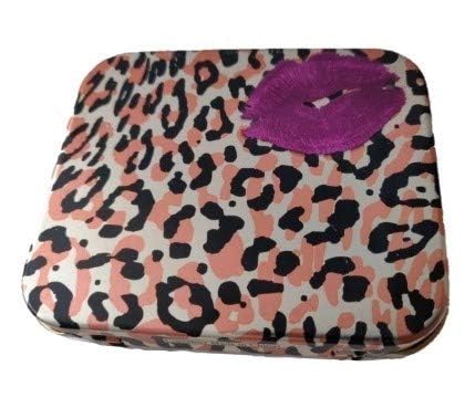 Candy Kisses 3pc Natural Lip Balms in Novelty Tin (Leopard Suitcase) Beauty and Personal Care Candy Kisses