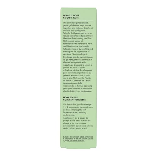 e.l.f. SKIN Blemish Breakthrough Clarifying Cleanser, Gel Cleanser For Removing Makeup, Controlling Oil & Clarifying Pores, 1% Salicylic Acid Beauty & Personal Care e.l.f.