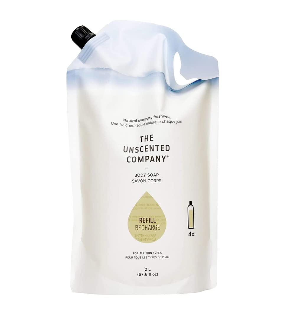 The Unscented Company Unscented Body Soap Refill, 67.6 FZ Beauty & Personal Care The Unscented Company