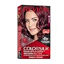 Revlon Colorsilk Beautiful Color Permanent Hair Color, Long-Lasting High-Definition Color, Shine & Silky Softness with 100% Gray Coverage, Ammonia Beauty & Personal Care REVLON