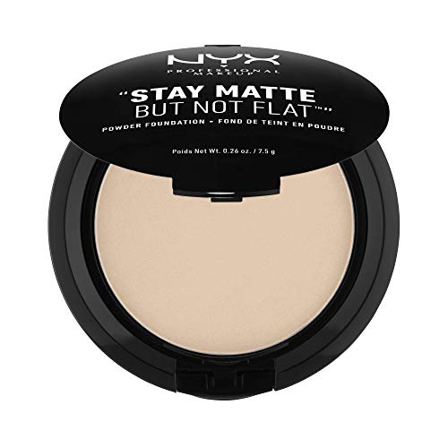 NYX PROFESSIONAL MAKEUP Stay Matte But Not Flat Powder Foundation, Nude Beauty & Personal Care NYX PROFESSIONAL MAKEUP