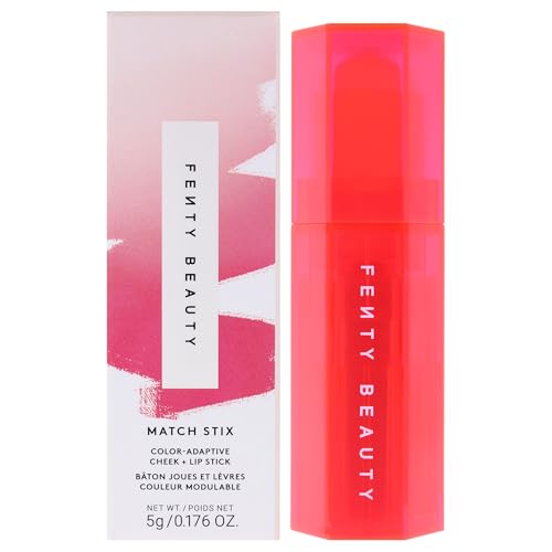 Fenty Beauty by Rihanna Match Stix Color-Adaptive Cheek + Lip Stick Strawberry Pop Beauty & Personal Care FENTY BEAUTY