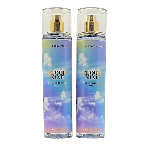 Bath & Body Works Fragrance Mist 2-Pack 8oz Each (Cloud Nine) Beauty & Personal Care Bath & Body Works