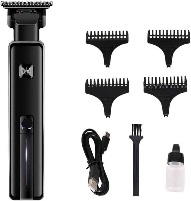 QDKVTNDJZ Hair Trimmer & Beard for Men Professional, Electric Razor Shavers for, T Blade Precision Edgers Liners, Barber Clippers for Cutting Mustache Beauty and Personal Care QDKVTNDJZ