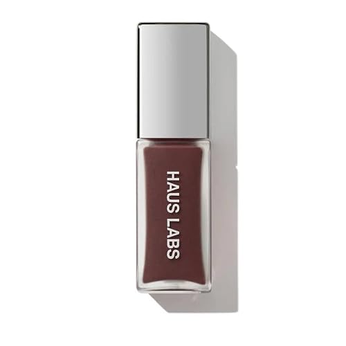 HAUS LABS BY LADY GAGA PHD HYBRID LIP GLAZE - Cocoa (Taupe Brown) + ENTEL Aloe vera Sheet Masque (BONUS) Beauty & Personal Care HAUS LABS BY LADY GAGA