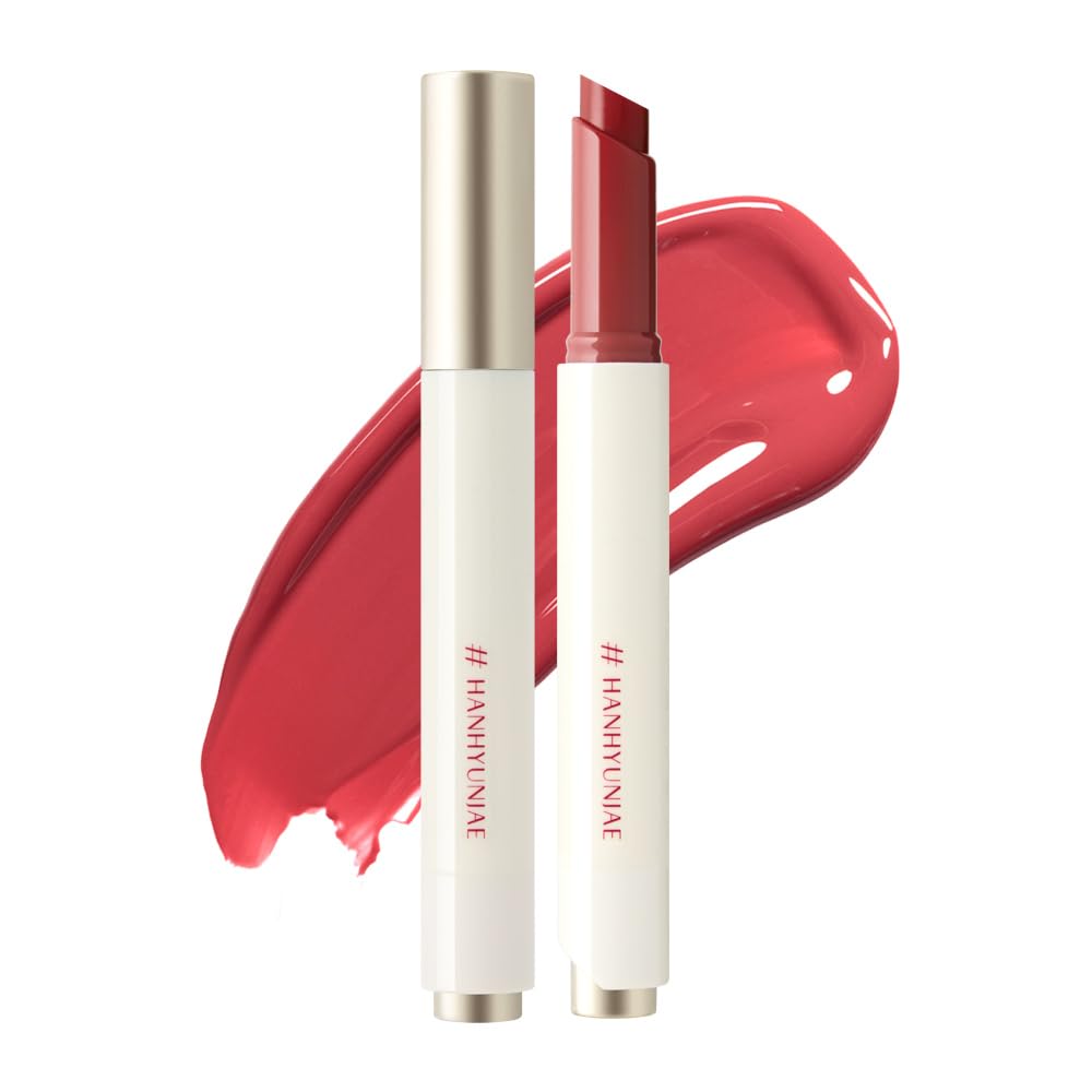 # HANHYUNJAE Pro Melt Lip Balm, 3 Colors Food-Inspired Glossy Finish (03 / Fig Rose) / 0.098oz / Vegan, Hypoallergenic, Hydrating Melting Lip Balm Beauty and Personal Care HANHYUNJAE