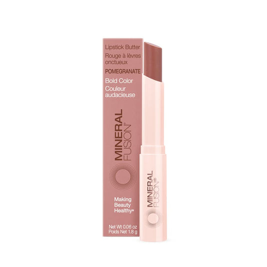 Mineral Fusion, Lipstick Butter Pomegranate, 0.06 Ounce