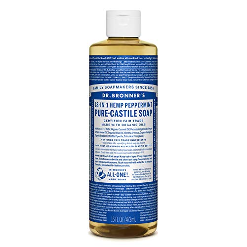 CASTILE SOAP PPRMNT 16OZ Beauty & Personal Care Dr. Bronner's