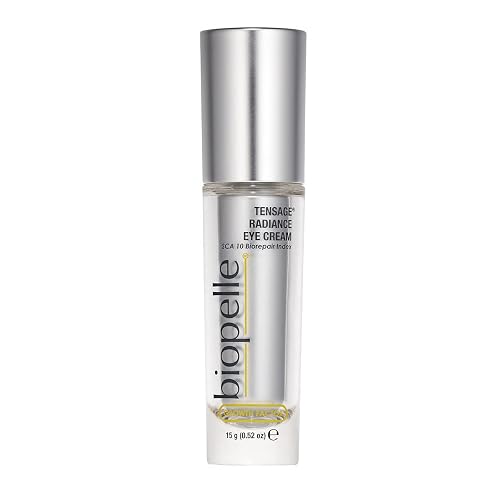 Biopelle Tensage Growth Factor Radiance Eye Cream with SCA 10 Biorepair Index, Illuminating Eye Care, 0.52 Oz Beauty & Personal Care biopelle