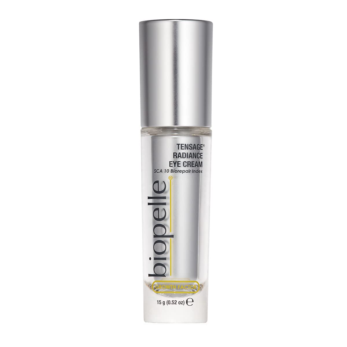 Biopelle Tensage Growth Factor Radiance Eye Cream with SCA 10 Biorepair Index, Illuminating Eye Care, 0.52 Oz Beauty & Personal Care biopelle