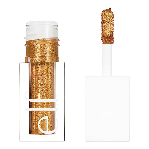 e.l.f. Liquid Glitter Eyeshadow, Long Lasting, Quick-Drying, Opaque, Gel-Based Formula, Creates High-Impact, Multi-Dimensional Eye Looks, 0.1 Fl Oz Beauty & Personal Care e.l.f.