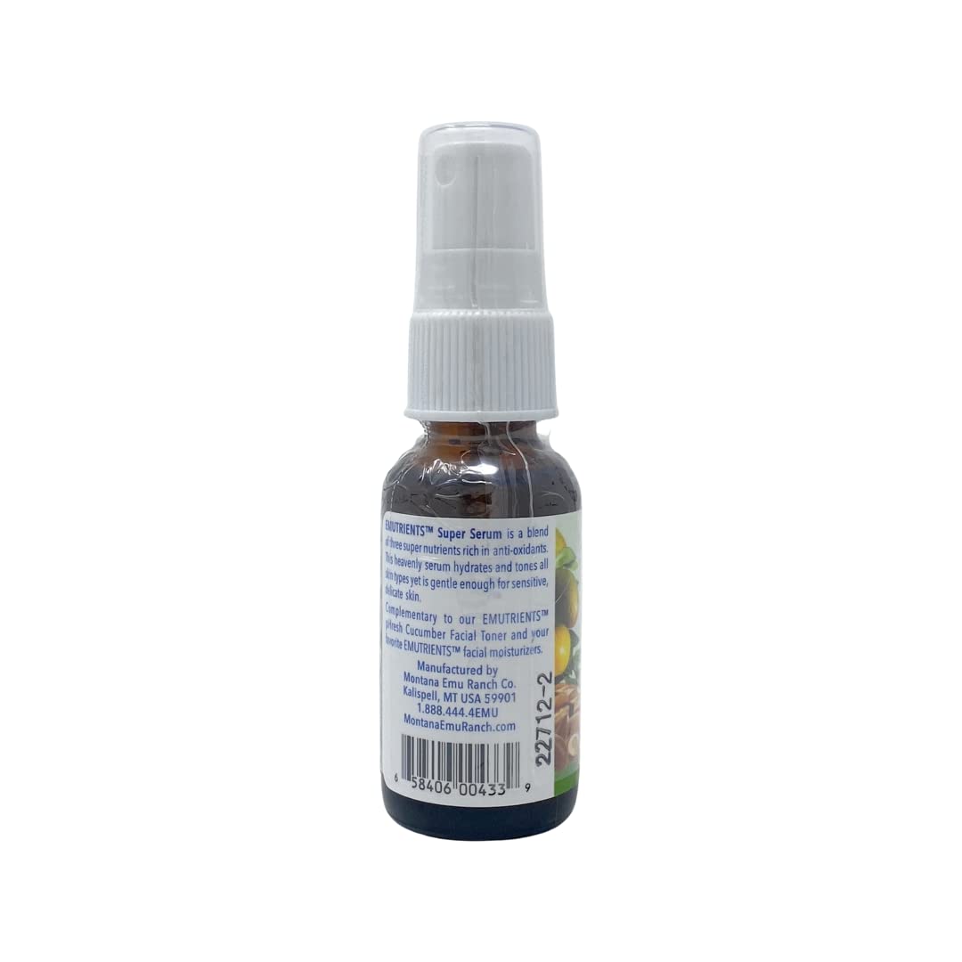 Montana Emu Ranch - Super Serum 1 Ounce Spray Bottle - Enhanced with Pure Emu Oil Beauty & Personal Care Montana Emu Ranch