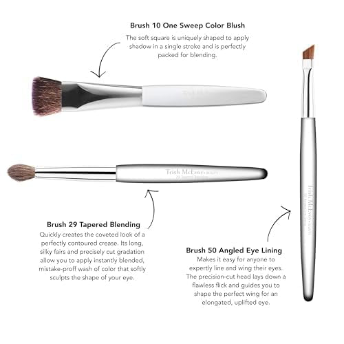 Trish McEvoy Brush 50 Angled Eye Lining Beauty & Personal Care Trish McEvoy