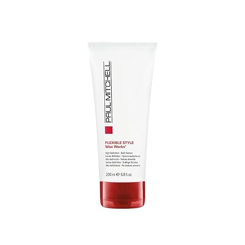 Paul Mitchell Wax Works Hair Gel, High Definition, Bold Texture, For All Hair Types, 6.8 fl. oz. Beauty & Personal Care Paul Mitchell