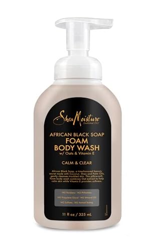 African Black Soap Foam Body Wash Beauty & Personal Care Shea Moisture