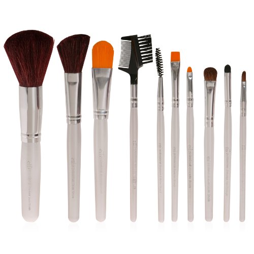 e.l.f. 10 Piece Vol 8 Brush Set, 10 Count Beauty & Personal Care e.l.f.