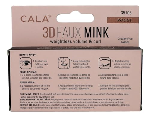 Cala 3D Faux Mink Lash Beauty & Personal Care Cala