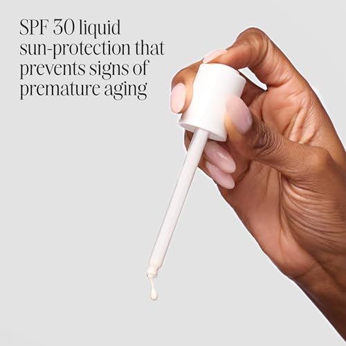 COOLA Organic Sun Silk Drops and Face Moisturizer with SPF 30, Dermatologist Tested Sunscreen with Plant-Derived BlueScreen Digital De-Stress Beauty & Personal Care COOLA