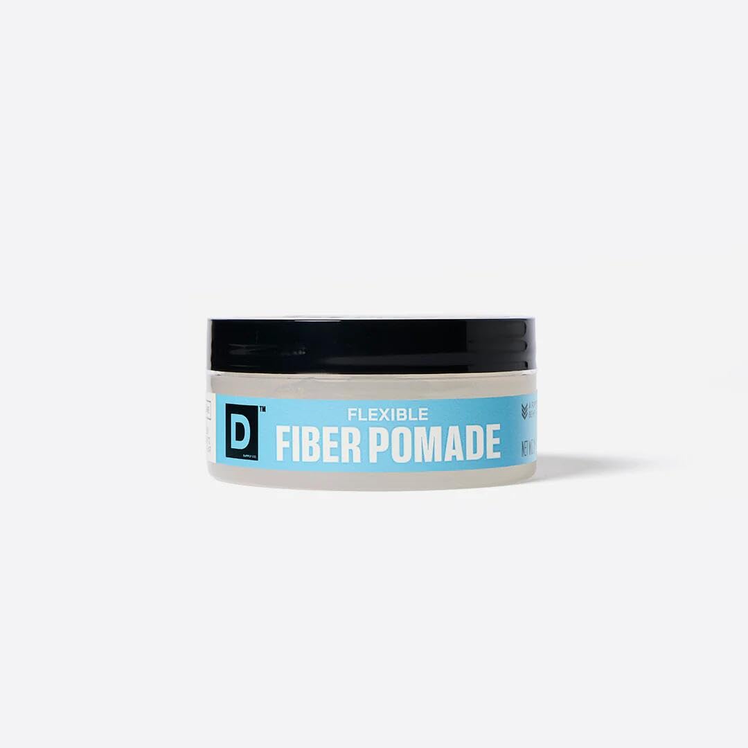 Duke Cannon Supply Co. Flexible Fiber Pomade - 2 oz - Strong Hold, No Shine, Water-Based for Easy Washout, Textured & Pliable Finish for Shorter Beauty & Personal Care Duke Cannon Supply Co.