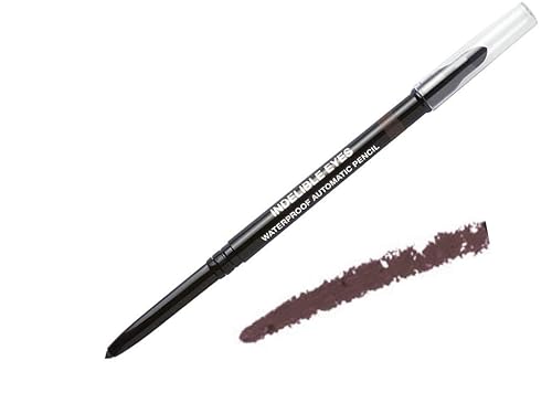 Jacqueline Kalab Indelible Eyes - Waterproof Smudge Proof Gel Eye Liner Pencil for Women with Blender Tip BROWNSTONE Beauty & Personal Care Jacqueline Kalab