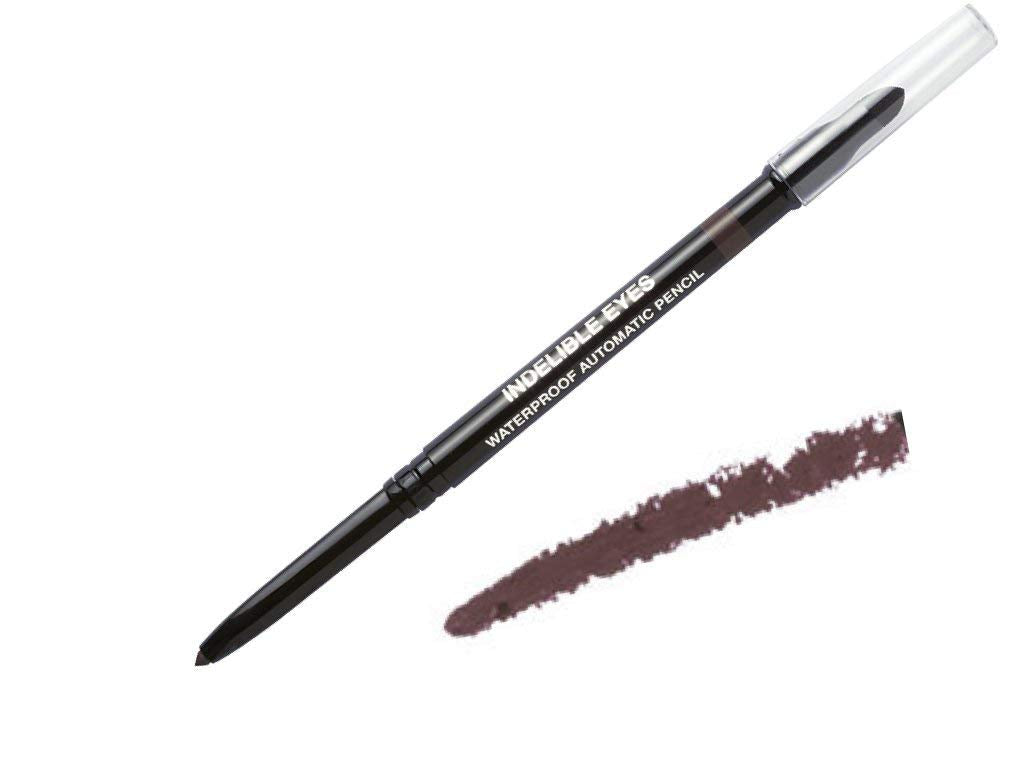 Jacqueline Kalab Indelible Eyes - Waterproof Smudge Proof Gel Eye Liner Pencil for Women with Blender Tip BROWNSTONE Beauty & Personal Care Jacqueline Kalab