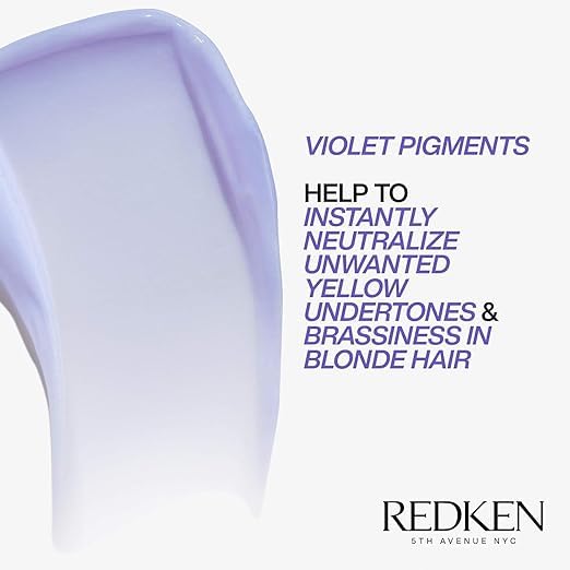 Redken Blondage Purple Conditioner - For Blonde Hair, 10.1 Fl Oz