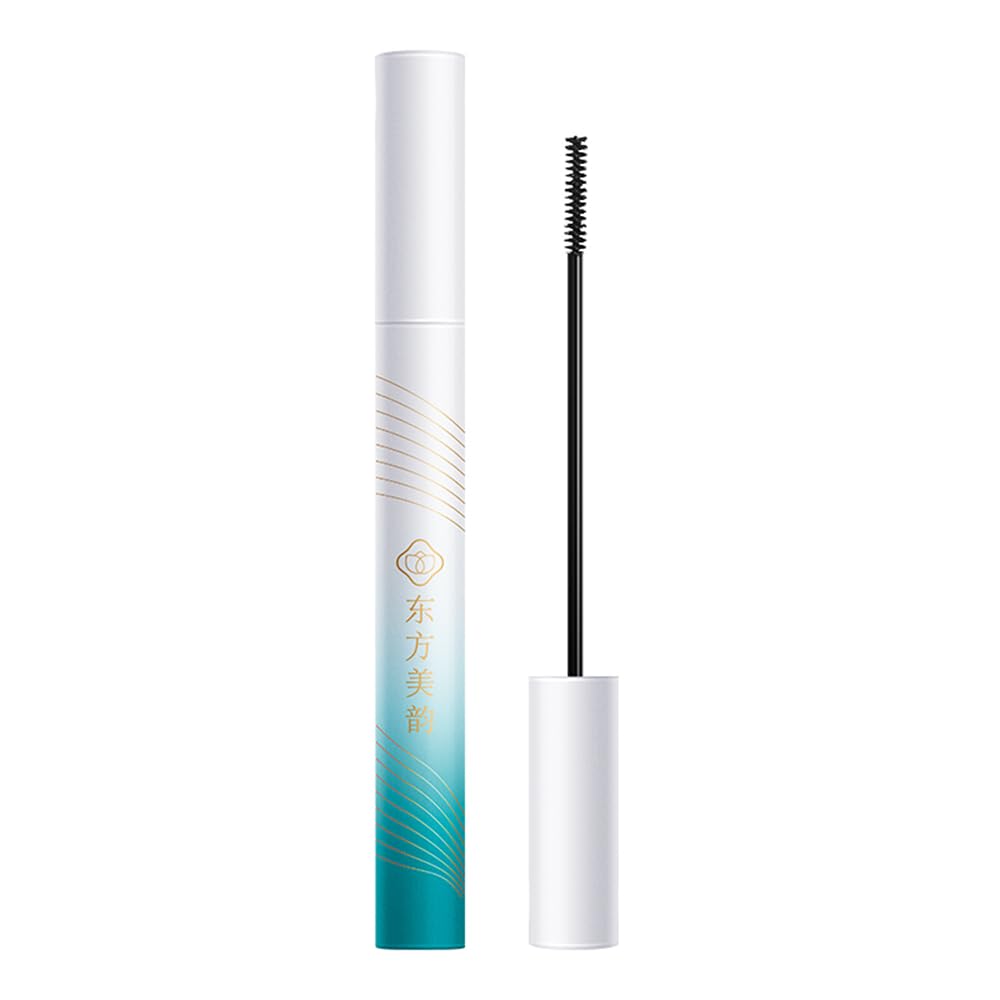 Ultra Fine Brush Black Mascara, For tiny and lower eyelashes, Small soft brush, No clumping, Waterproof, Lengthening(1 Pcs) Beauty & Personal Care MZKV