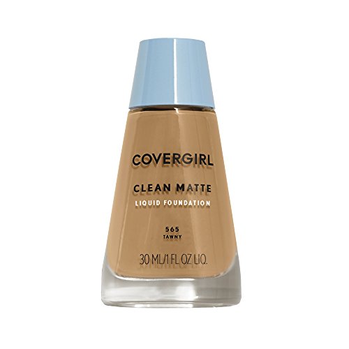 COVERGIRL Clean Matte Liquid Foundation Tawny, 1 oz (packaging may vary) Beauty & Personal Care COVERGIRL