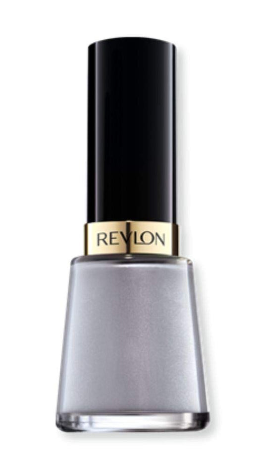 Revlon Nail Enamel, Chip Resistant Nail Polish, Glossy Shine Finish, in Black/Grey, 905 Sophisticated, 0.5 oz Beauty & Personal Care REVLON