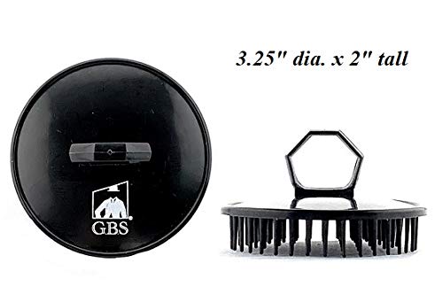 G.B.S Gents Scalp Massager Brush - Hair Growth Stimulating Shampoo Brush for Men & Women, Anti-Dandruff Scalp Ergonomic Massage Tool, Portable Travel