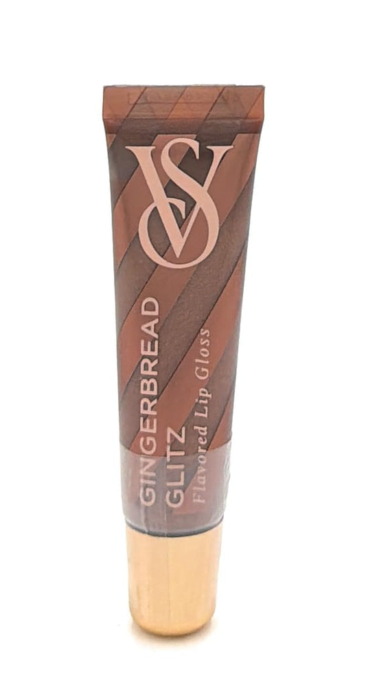 Victoria's Secret Flavored Lip Gloss Gingerbread Glitz 0.46 Oz