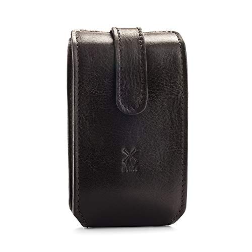 MÜHLE TRAVEL Leather Travel Razor & Shaving Brush Hand-Made Case Beauty and Personal Care MÜHLE