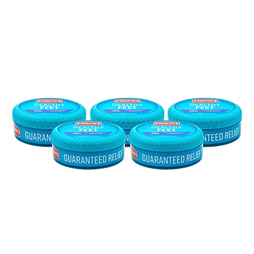 O'Keeffe's K0320001-5 Healthy Feet Foot Cream in Jar (5 Pack), 3.2 oz Beauty & Personal Care O'Keeffe's