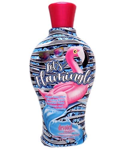 Let's Flamingle Mega Glow Dark Bronzer BB Creme 12.25oz Beauty & Personal Care Devoted Creations