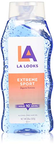 LA Looks Gel #10 Extreme Sport Tri-Active Hold, Blue, 20 Ounce (2 Pack) (B00BNVM8OG) Beauty & Personal Care L.A. Looks