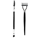 BETURY Eyelash Comb,Eyelashes Separator Curler+ Duo Eyebrow Brush and Spoolie Brush, False Eyelashes Applicator Tool 2PCS Beauty & Personal Care BETURY