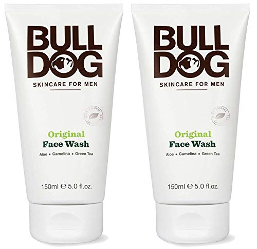 Bulldog Skincare and Grooming For Men Original Face Wash, Pack of 2, 5 Ounce Beauty & Personal Care BULLDOG