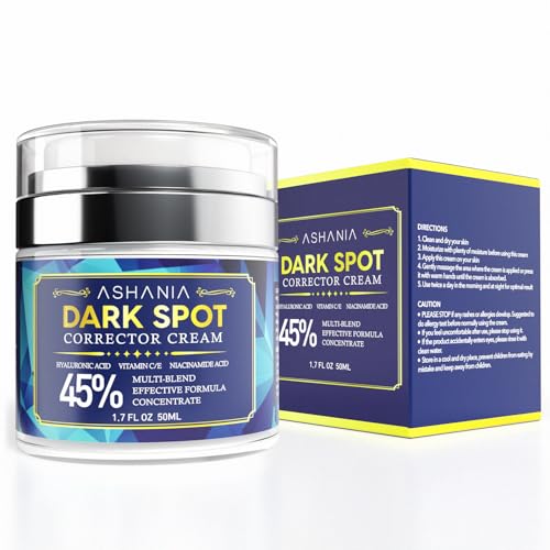 Ashania Dark Spot Corrector - Dark Spot Remover for Face & Body, Age Spot and Sun Spot Treatment, All Skin Types, 1.7 fl oz Beauty & Personal Care Ashania