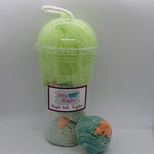 Cucumber/Melon Bubble Bath Truffle Shake by Sassy Bubbles Beauty and Personal Care Sassy Bubbles