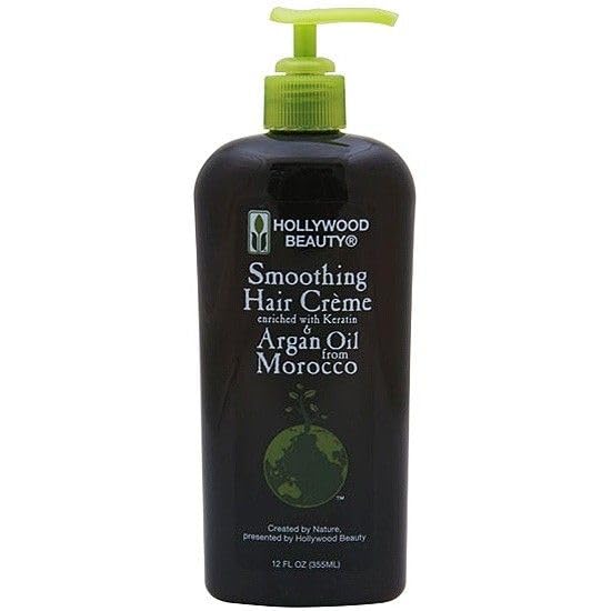 Hollywood Argan Oil Smoothing Creme, 12 Oz Beauty & Personal Care Hollywood Beauty