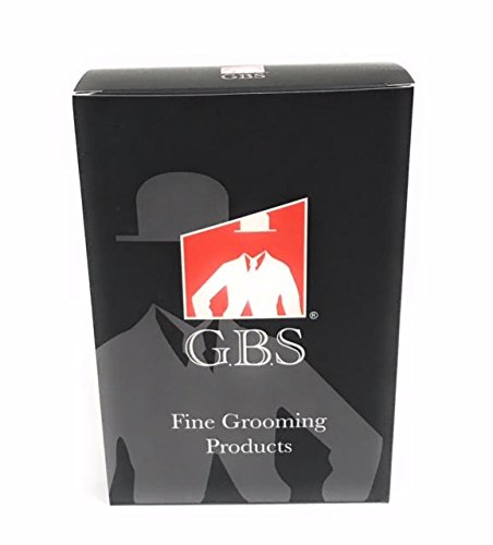 G.B.S Safety Razor, Matte Silver Finish Adjustable Tension and Friendly Shave Brush Badge Bristles Leather Protective Razor Blades Beauty and Personal Care G.B.S