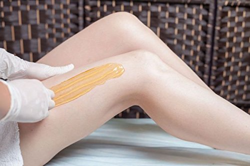 Sugaring Paste for Home Use on Bikini Brazilian Legs Waxing 12oz with 8pcs Sugaring Strips & Plastic Applicator Beauty and Personal Care Sugaring NYC